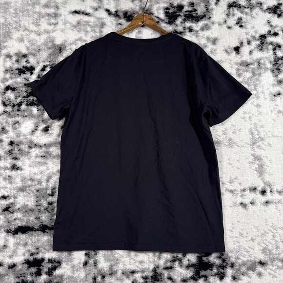 Salvatore Ferragamo Shirt Adult Extra Large Black Graphic Firenze Designer - Picture 2 of 11